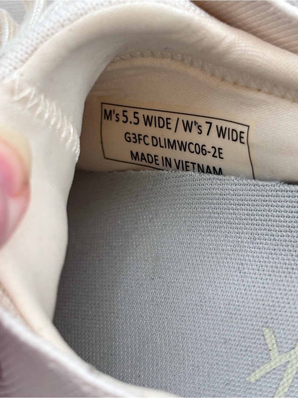 KIZIK Lima step in athletic Hands Free Sneaker walking shoes cream women 7 Wide - Picture 7 of 10